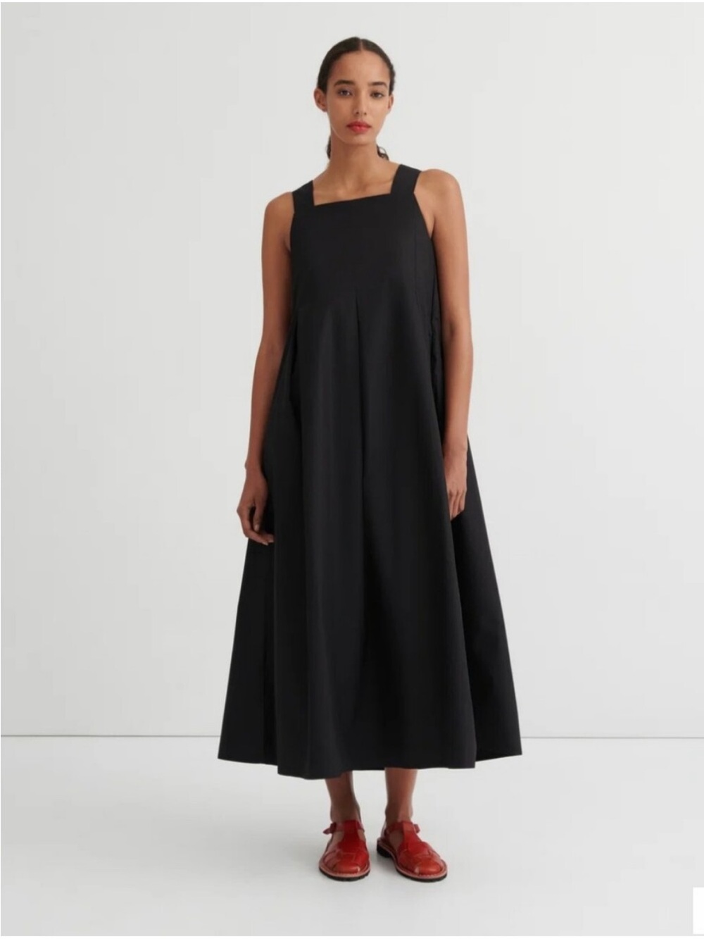 Kowtow Study Dress trapeze a line maxi